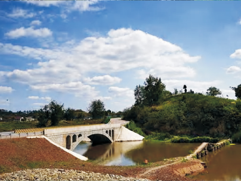 荣县越溪河长山镇场镇河段河流清淤(清障) 疏浚项目(长山镇老桥拆除重建工程)