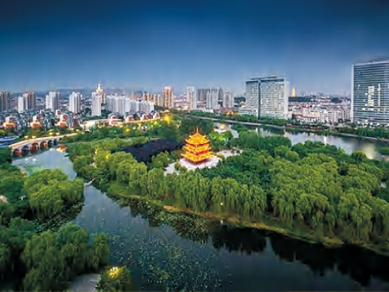 青龙湖国家湿地公园保护展示设施