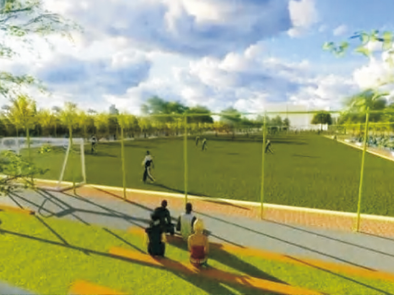 五府山小学校运动场工程